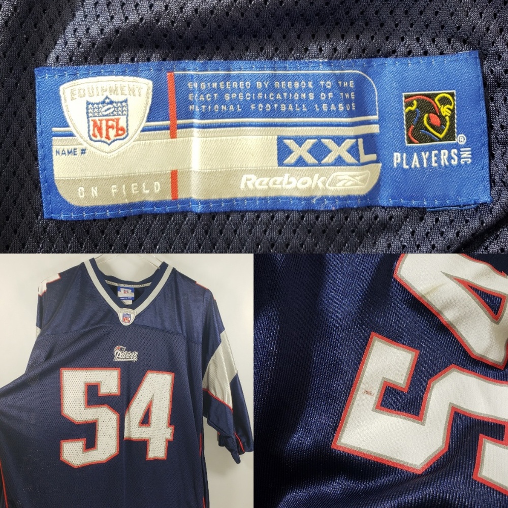 SOLD Nike NFL Teddy Bruschi 54 Patriots Jersey XXL - Picture 8 of 8